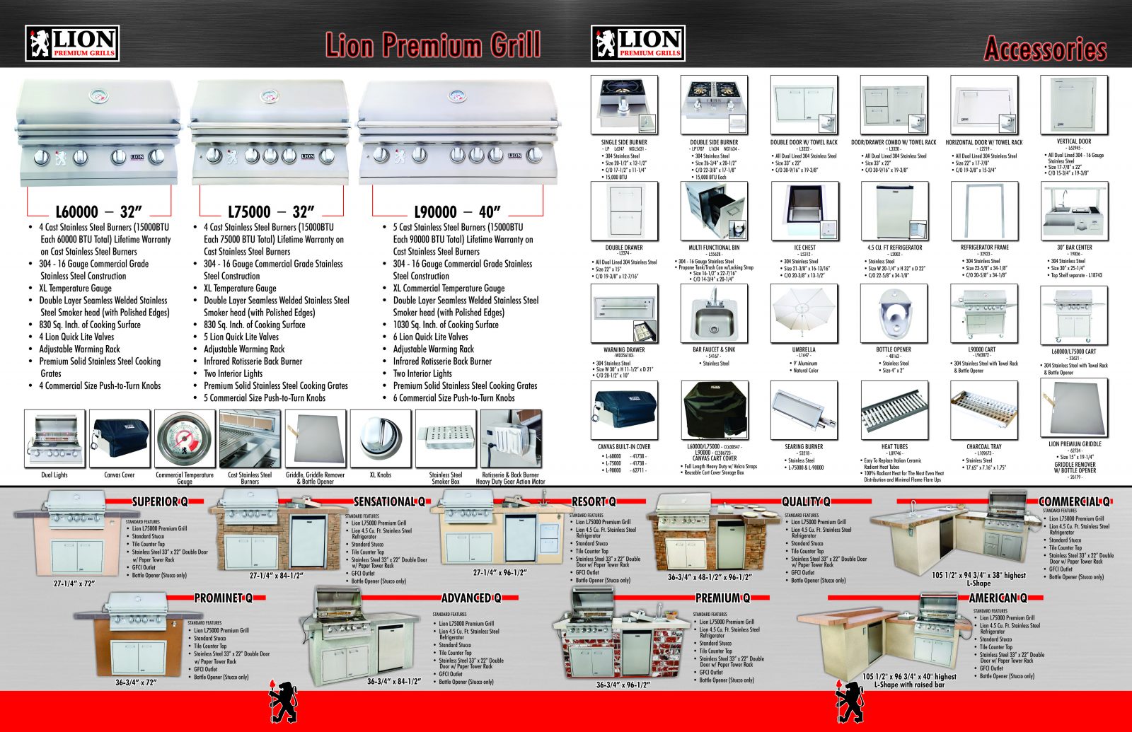 Lion Premium Grill Brochure